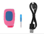 Le traqueur portable de généralistes du smartwatch Q50 du wifi SOS GM/M d'enfant de BT badine la montre intelligente pour anti-perdu