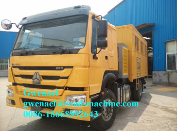 Camion mobile d'atelier de camions de faible puissance de message publicitaire de HOWO 4 x 2