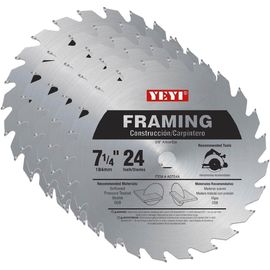 7-1/4 de vente chaud » la circulaire de CTT de x 24T DKO scie la lame pour les Etats-Unis lancer DIY sur le marché pour couper le bois