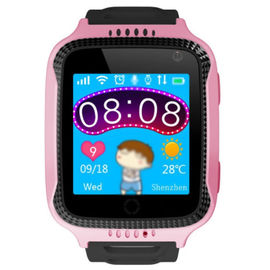 2019 garçons chauds/fille de vente badinent la montre intelligente de téléphone de traqueur de généralistes avec la clé de SOS, montre bi-directionnelle de jouet d'entretien