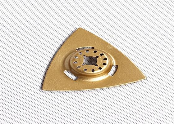accessoires triangulaires de machine-outil de lame de scies de râpe de carbure de 80mm pour le plastique mou
