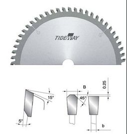 Lames de scies TCT pour couper non - ferreux métaux (négatif)