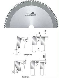 Axial dents TCT circulaire a vu des lames pour la Coupe plasitic acier, plexiglas