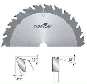 TCT déchirant vu lames-(bosse dents) avec la surface de découpage fini