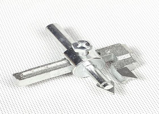 1 pouce - 4 avancent 6 TPIs de dents d'acier au carbone de cercle de coupeur réglable de trou pour la coupe de tuile