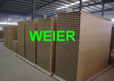 Chaîne de production en plastique en bois de panneau du composé WPC, certificat SJSZ-92/188 de la CE