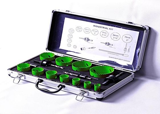 Le forage bimétallique a vu le coupeur, acier à coupe rapide le trou que de 3 pouces a vu avec le cas en aluminium