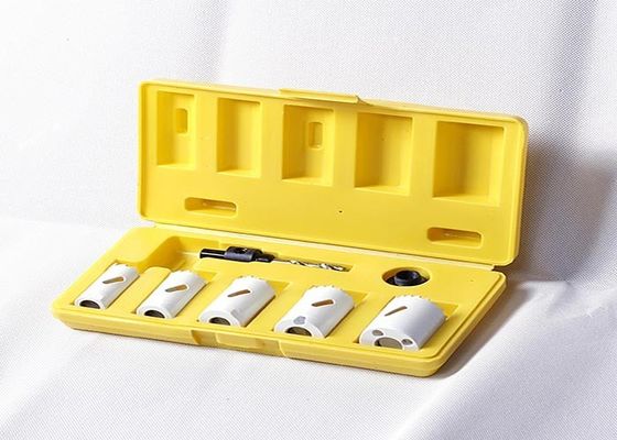 L'acier à coupe rapide trou bimétallique de 1 pouce a vu le coupeur de trou de l'ensemble 29mm pour le bois/plastique