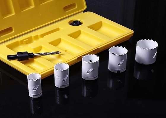 L'acier à coupe rapide trou bimétallique de 1 pouce a vu le coupeur de trou de l'ensemble 29mm pour le bois/plastique