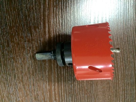 Le trou bimétallique de dents de lancement de HSS de foret a vu pour la porte en métal coupeur de trou de 7/8" de 29mm 64mm