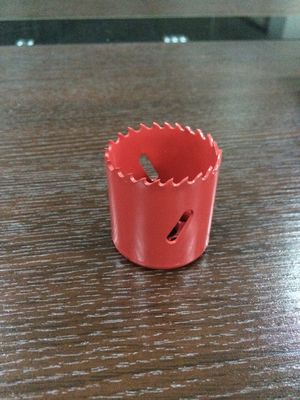 Le trou bimétallique de dents de lancement de HSS de foret a vu pour la porte en métal coupeur de trou de 7/8" de 29mm 64mm