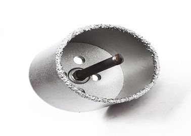 Le métal de grand diamètre de carreau de céramique coupant le » trou 2-1/8 a vu le coupeur de trou incliné par carbure