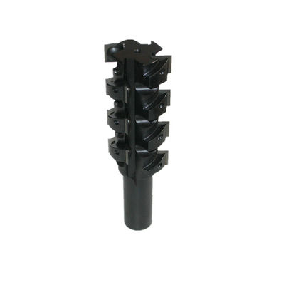 Peu droit de spirale de peu de routeur de commande numérique par ordinateur avec la jambe réversible des couteaux 20mm