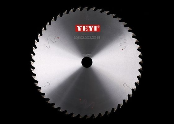 La circulaire en bois de coupe scie des lames, industrielles scie le plastique des lames 305mm x 48P et le FRP