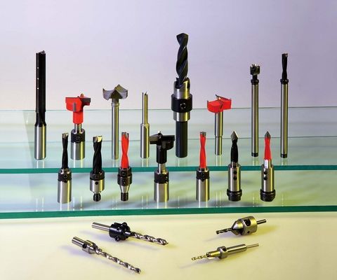 Outils ennuyeux durables d'acier au carbone de point du point V de Brad de peu de foret de CTT avec le traitement thermique