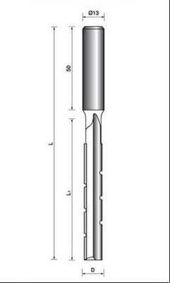 Point de Brad OEM / V point trépans TCT mortaisage (jarret de 13 MM)