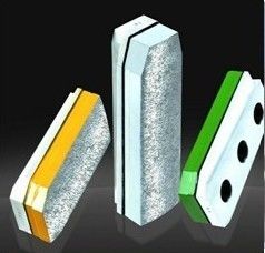 outils de meulage de diamant de 140mm/diamant Fickert pour la pierre de meulage et de polissage de granit