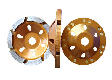 4" roue de meulage concrète de tasse de lame de meule de diamant en métal