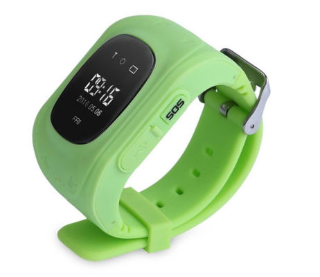 Le traqueur de Q50 GPS badine la montre-bracelet de silicone de Smart Watch de GPS